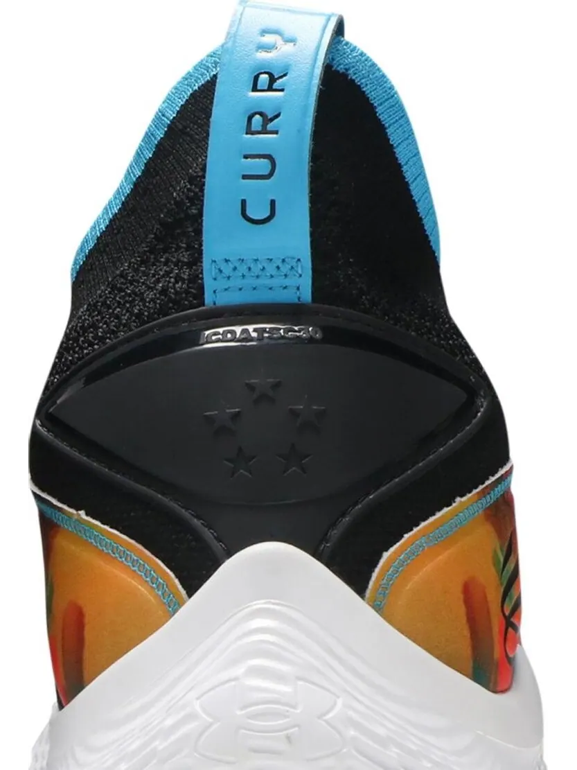 Кроссовки Curry Flow 8 Feel Good Flow — изображение 7 из 8, черный