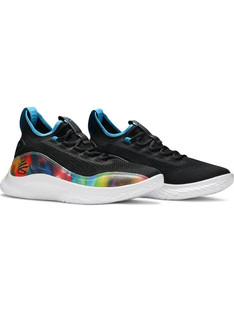 Кроссовки Curry Flow 8 Feel Good Flow — изображение 8 из 8, черный