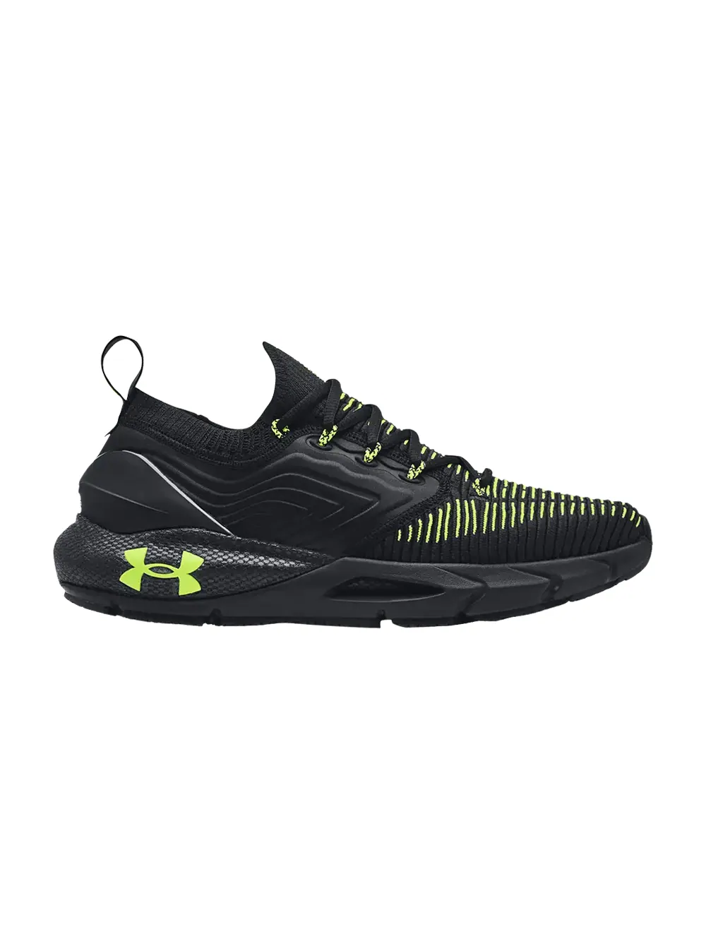 Кроссовки HOVR Phantom 2 IntelliKnit Under Armour — изображение 1 из 1, черный/-желтый