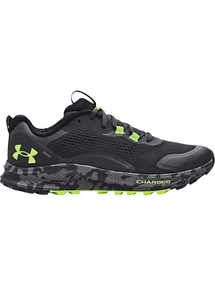 Кроссовки Under Armour Charged Bandit Trail 2 Jet Grey Lime — изображение 1 из 1, серый