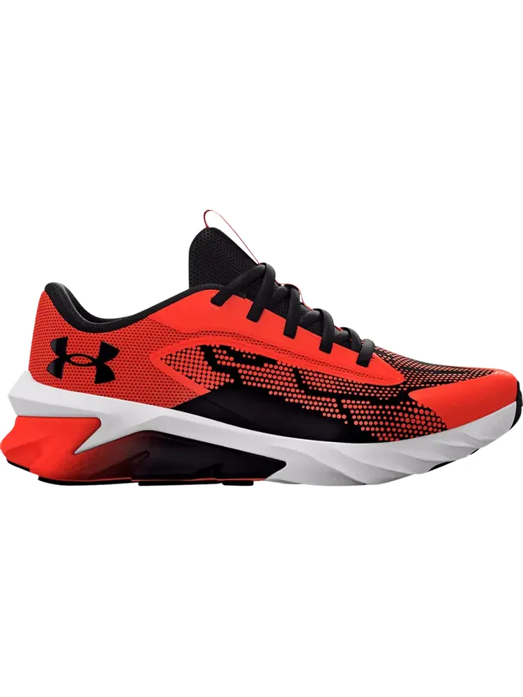 Кроссовки Under Armour Charged Scramjet 4 GS Phoenix Fire — изображение 1 из 1, красный