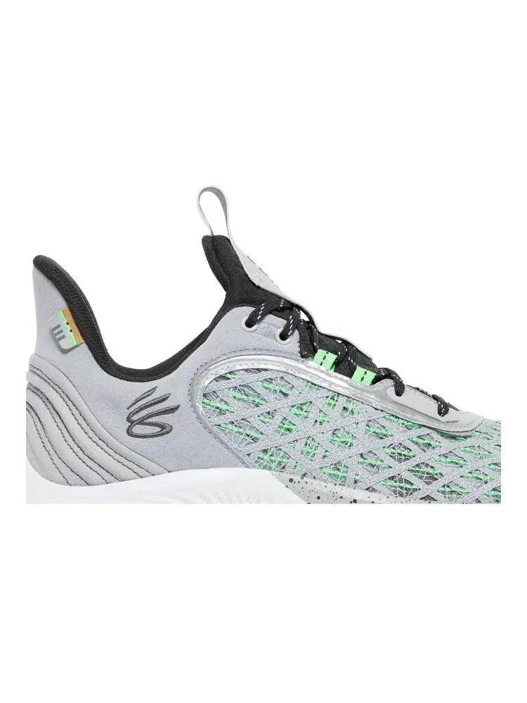 Кроссовки Curry Brand Sesame Street x Curry Flow 9 'Street Pack - Talking Trash' — изображение 2 из 4, серый