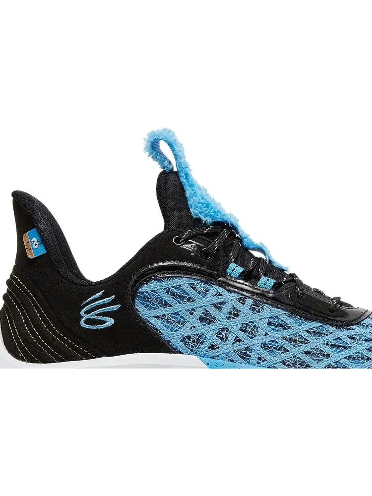 Кроссовки Sesame Street x Curry Flow 9 Street Pack - Cookie Monster — изображение 2 из 8, синий