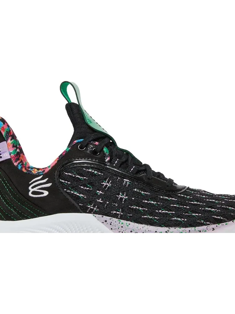 Кроссовки Sesame Street x Curry Flow 9 GS Street Pack - Count It — изображение 2 из 8, черный