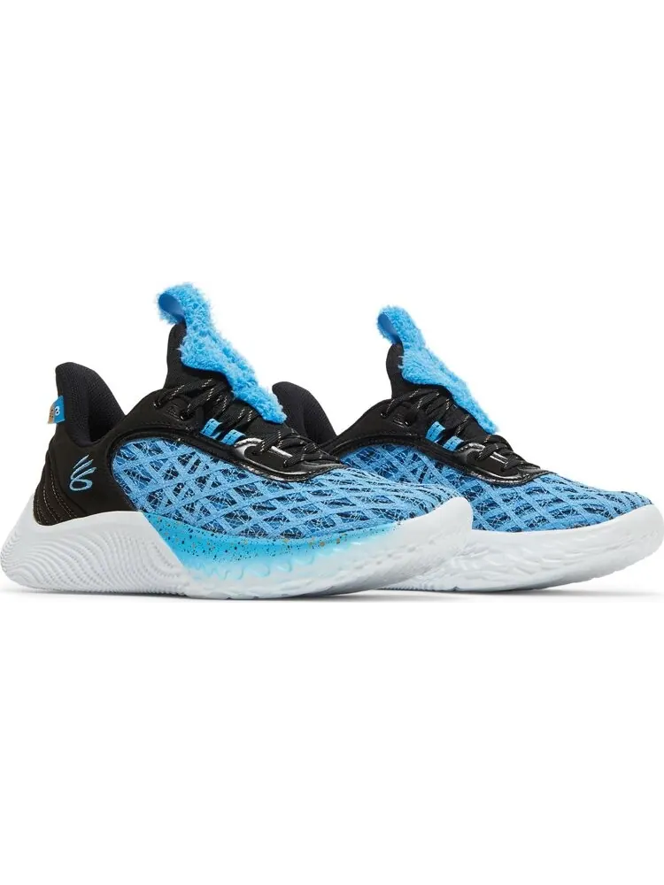 Кроссовки Sesame Street x Curry Flow 9 GS Street Pack - Cookie Monster — изображение 8 из 8, синий