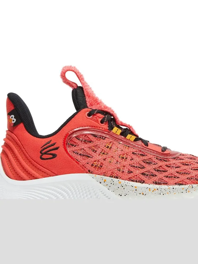 Кроссовки Sesame Street x Curry Flow 9 GS Street Pack - Elmo — изображение 2 из 8, красный