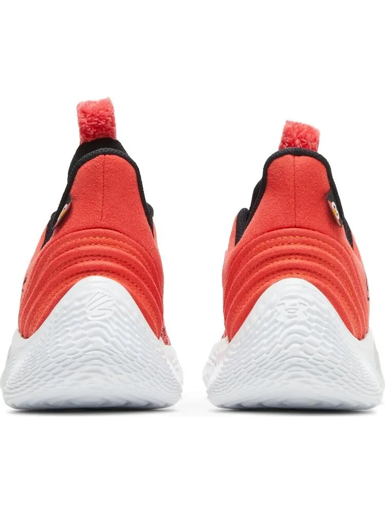 Кроссовки Sesame Street x Curry Flow 9 GS Street Pack - Elmo — изображение 6 из 8, красный