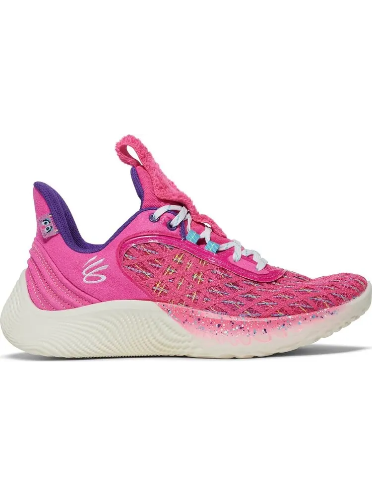 Кроссовки Sesame Street x Curry Flow 9 GS Street Pack - Abby Cadabby