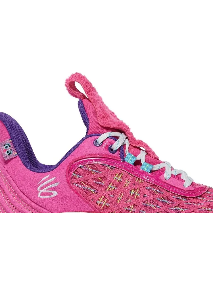 Кроссовки Sesame Street x Curry Flow 9 GS Street Pack - Abby Cadabby — изображение 2 из 8, розовый
