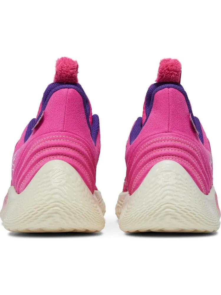 Кроссовки Sesame Street x Curry Flow 9 GS Street Pack - Abby Cadabby — изображение 6 из 8, розовый