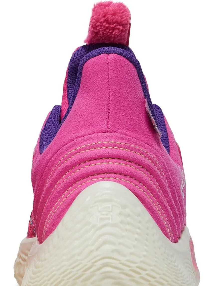 Кроссовки Sesame Street x Curry Flow 9 GS Street Pack - Abby Cadabby — изображение 7 из 8, розовый