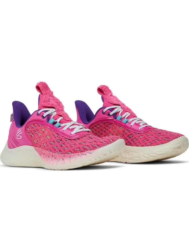 Кроссовки Sesame Street x Curry Flow 9 GS Street Pack - Abby Cadabby — изображение 8 из 8, розовый