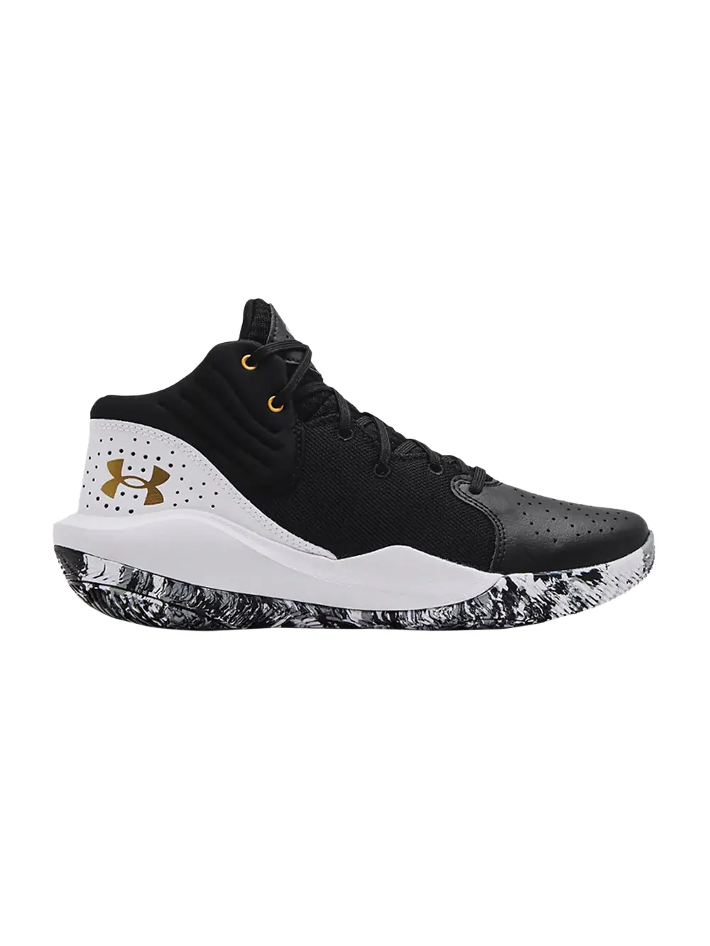 Кроссовки JetBlack White' Under Armour — изображение 1 из 1, черный/белый