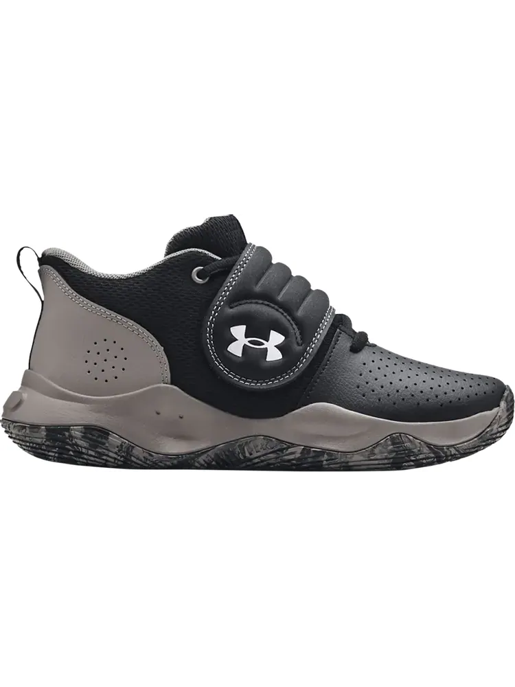 Кроссовки Under Armour Zone BB GS Black Concrete Camo — изображение 1 из 1, черный