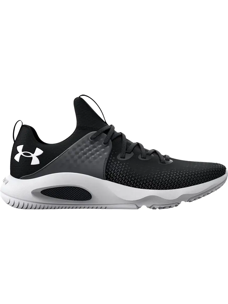 Кроссовки Under Armour HOVR Rise 3 Black Halo Grey — изображение 1 из 1, черный