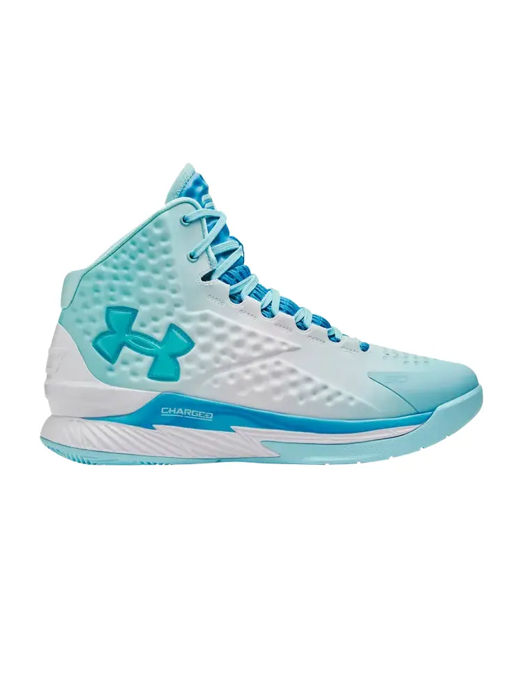 Кроссовки Under Armour Curry 1 Retro — изображение 1 из 1, синий