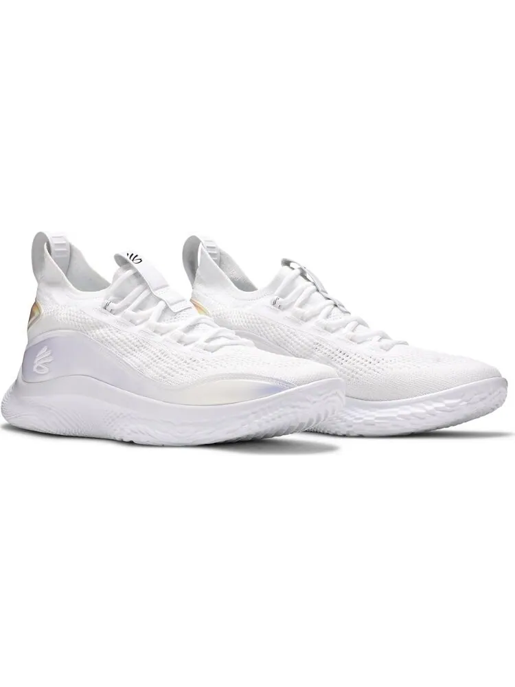 Кроссовки Curry Flow 8 Iridium — изображение 8 из 8, белый