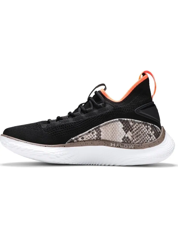 Кроссовки Curry Flow 8 Strike & Flow — изображение 3 из 8, черный