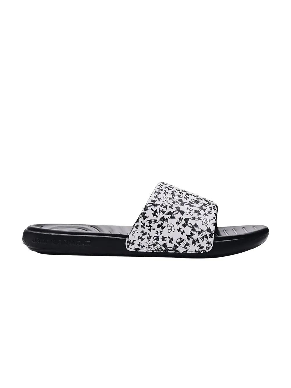 Кроссовки Ansa Graphic Slide Under Armour — изображение 1 из 1, белый/черный