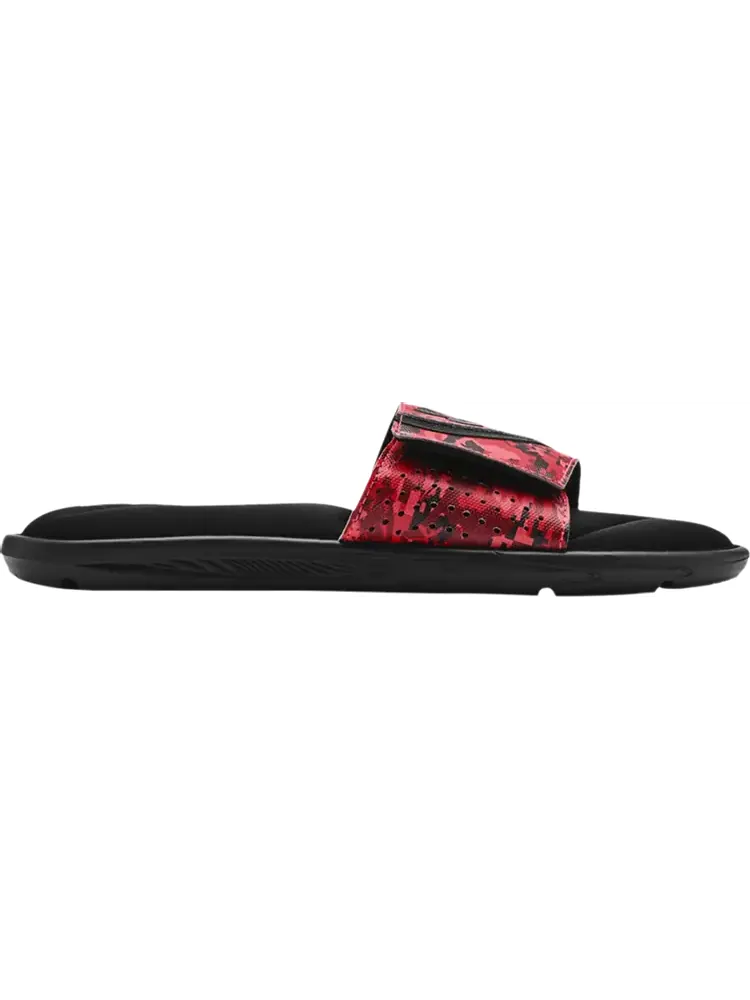 Сандалии Under Armour Ignite 6 Graphic Strap Slide Black Beta Camo — изображение 1 из 1, черный