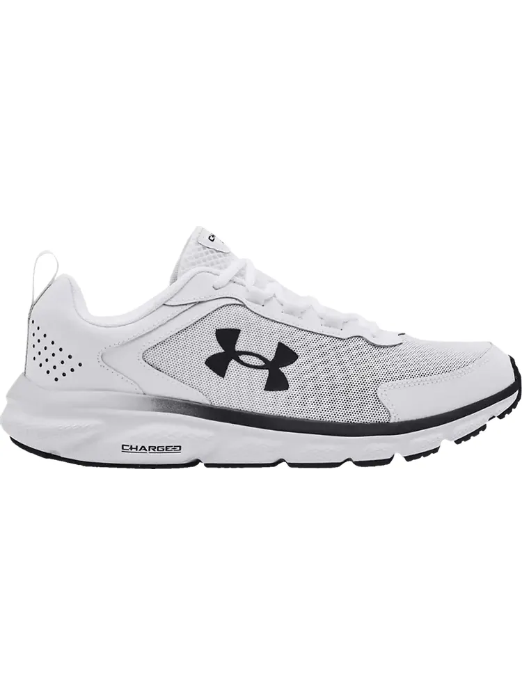 Кроссовки Under Armour Charged Assert 9 White Black — изображение 1 из 1, белый