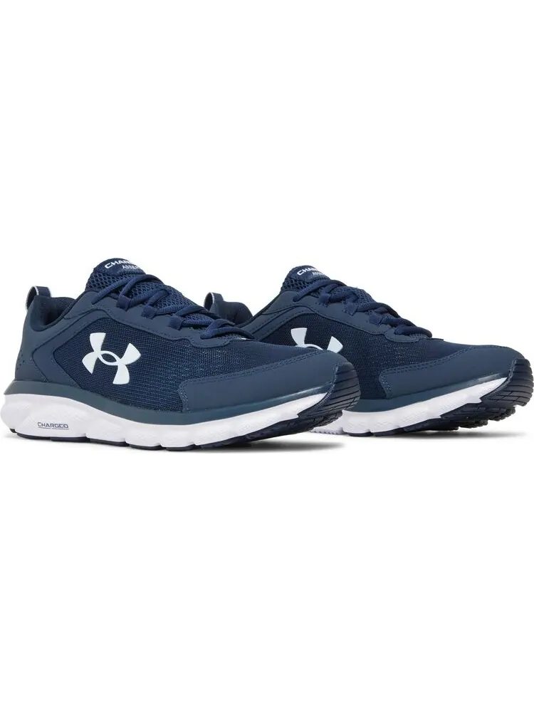 Кроссовки Under Armour Charged Assert 9 Academy White — изображение 8 из 8, синий