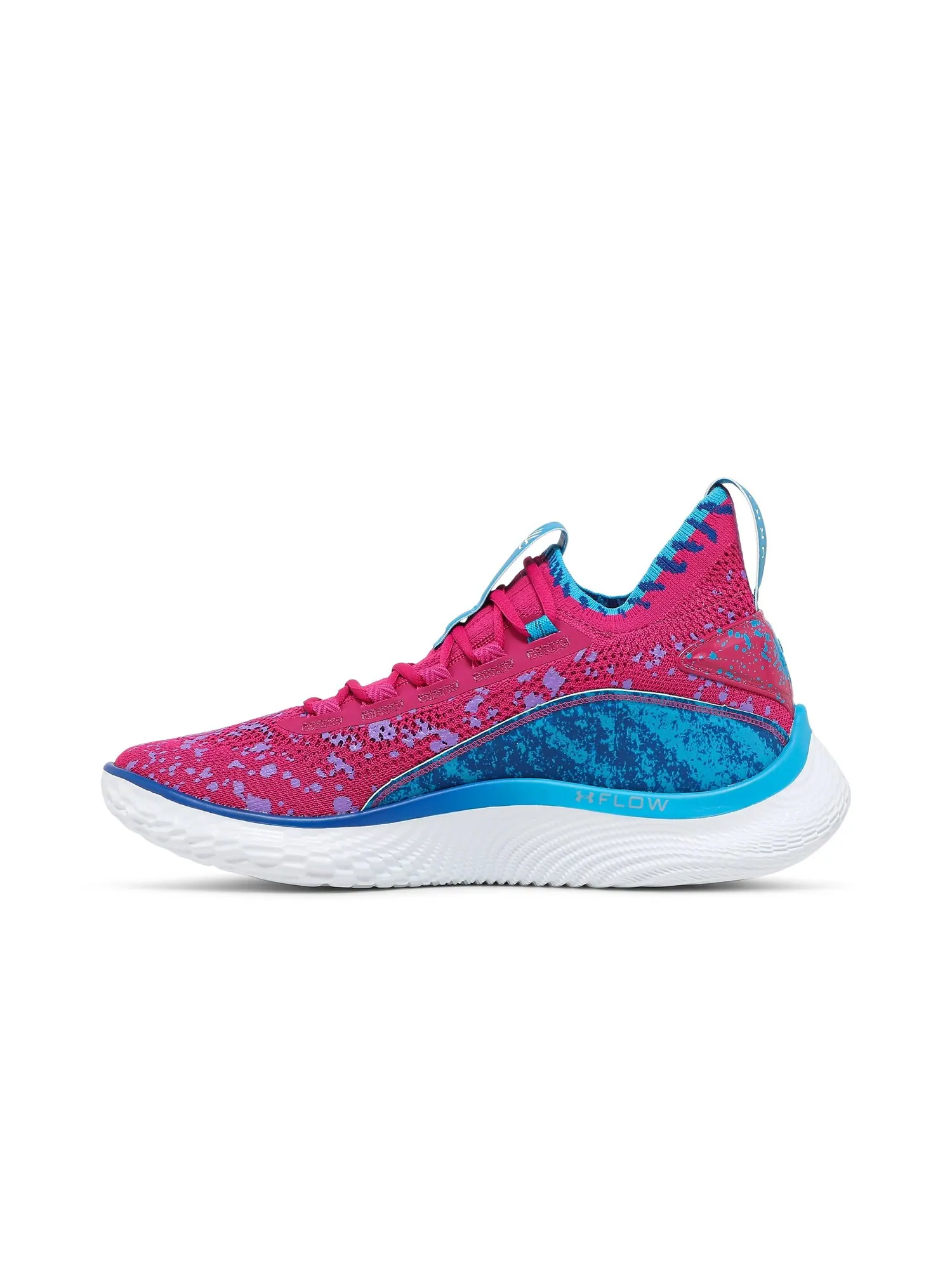 Кроссовки Curry Flow 8 Under Armour — изображение 3 из 7, розовый