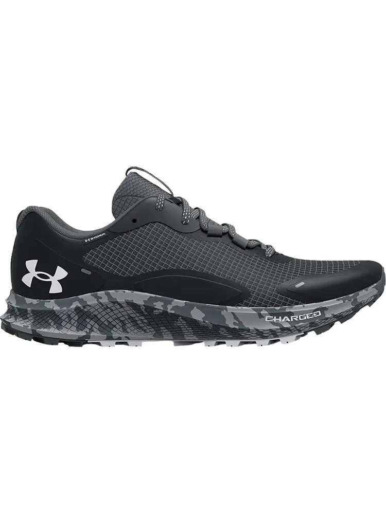 Кроссовки Under Armour Charged Bandit Trail 2 Black Pitch Grey Camo — изображение 1 из 1, черный