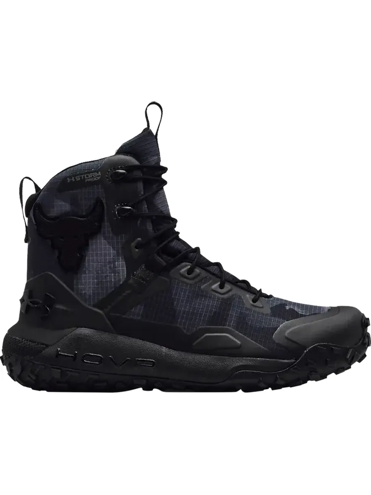 Ботинки Under Armour Project Rock x HOVR Dawn Boot Black — изображение 1 из 1, черный