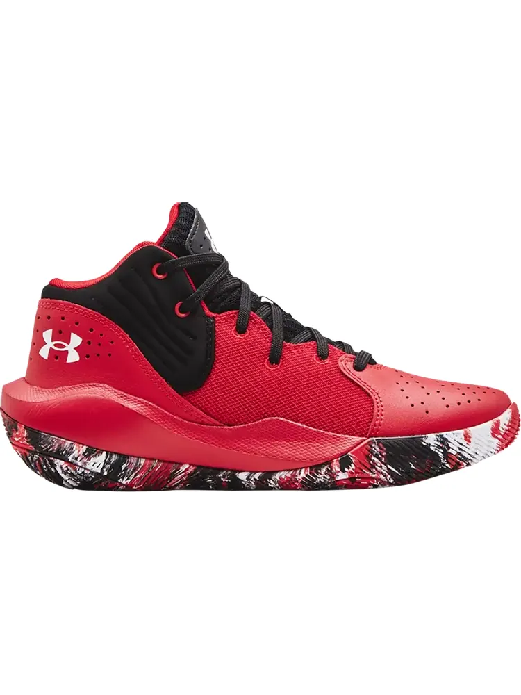 Кроссовки Under Armour Jet 21 GS Red Black Camo — изображение 1 из 1, красный