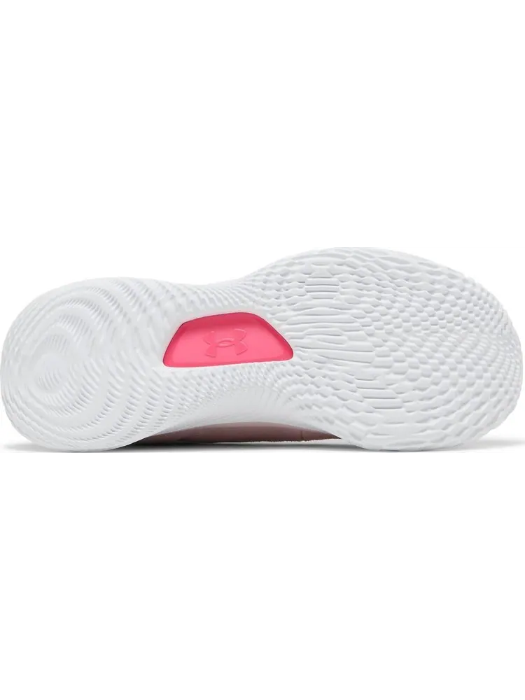Кроссовки Curry 4 FloTro Retro Pink — изображение 4 из 8, розовый
