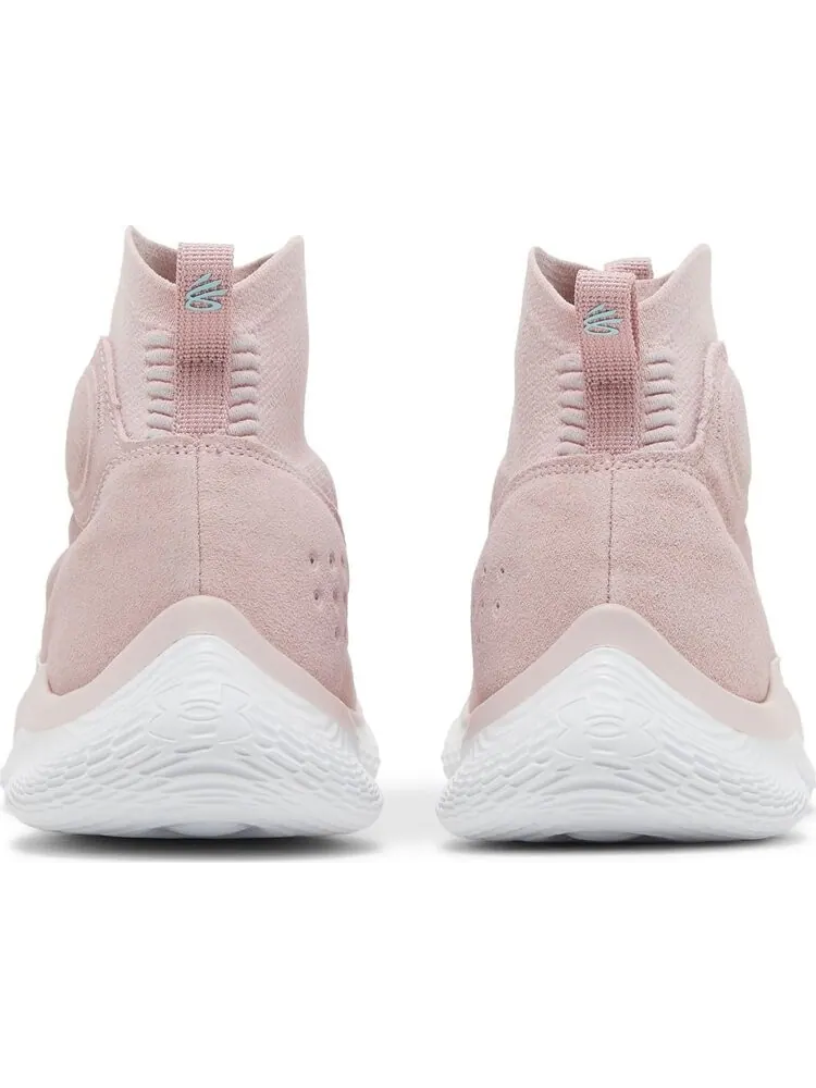 Кроссовки Curry 4 FloTro Retro Pink — изображение 6 из 8, розовый