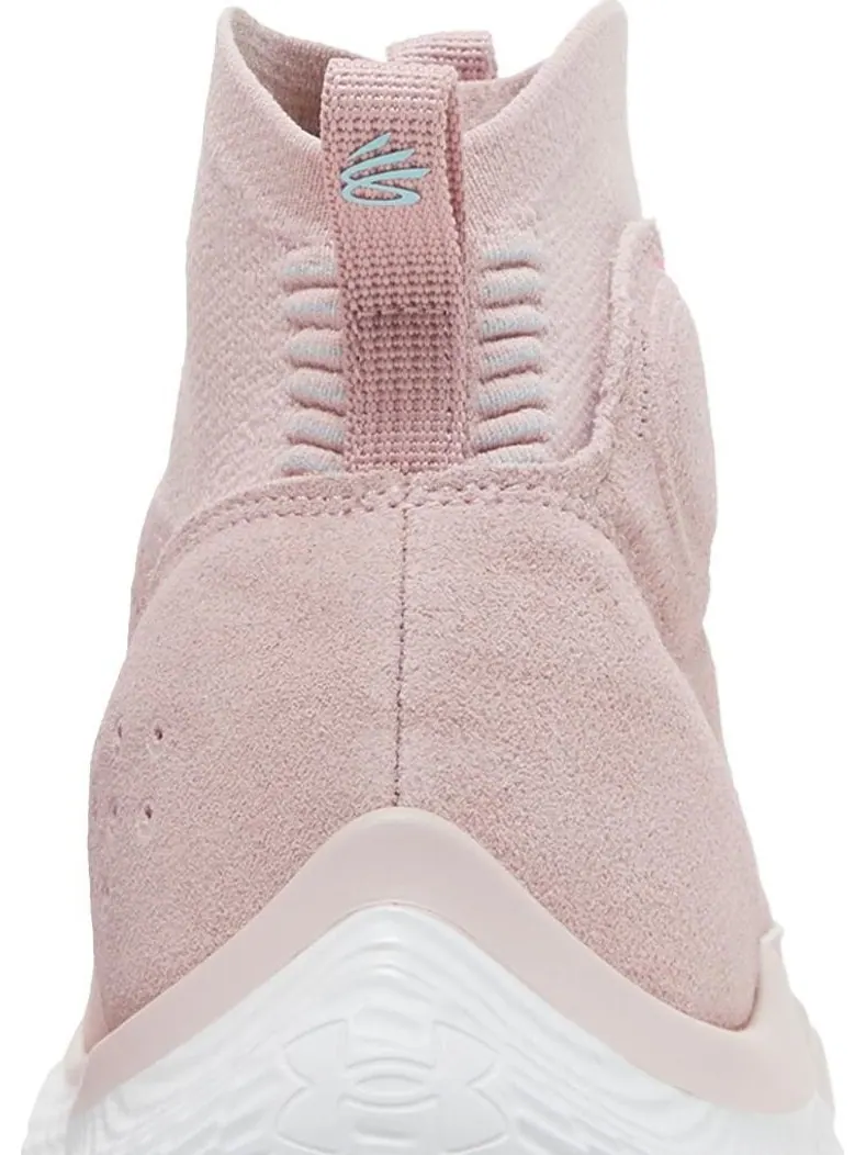 Кроссовки Curry 4 FloTro Retro Pink — изображение 7 из 8, розовый