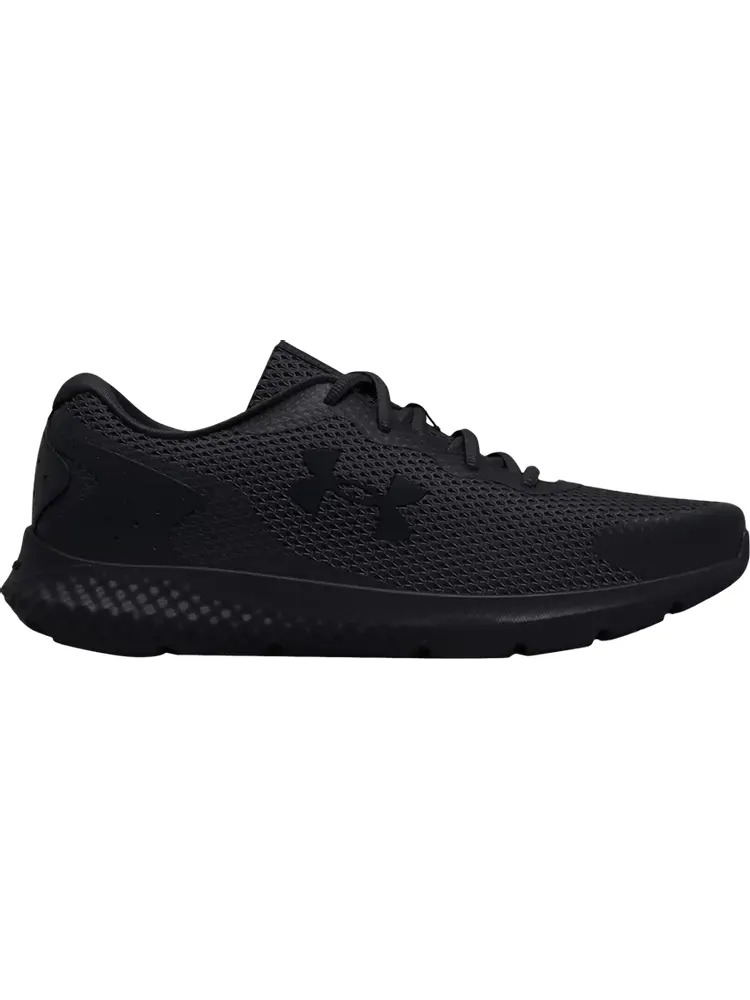 Кроссовки Under Armour Charged Rogue 3 Triple Black — изображение 1 из 1, черный