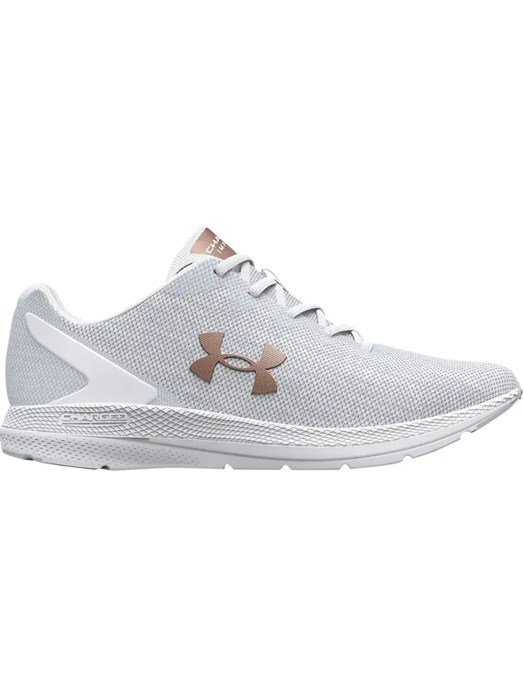 Кроссовки Under Armour Wmns Charged Impulse 2 Knit White Metallic Rose Gold — изображение 1 из 1, белый