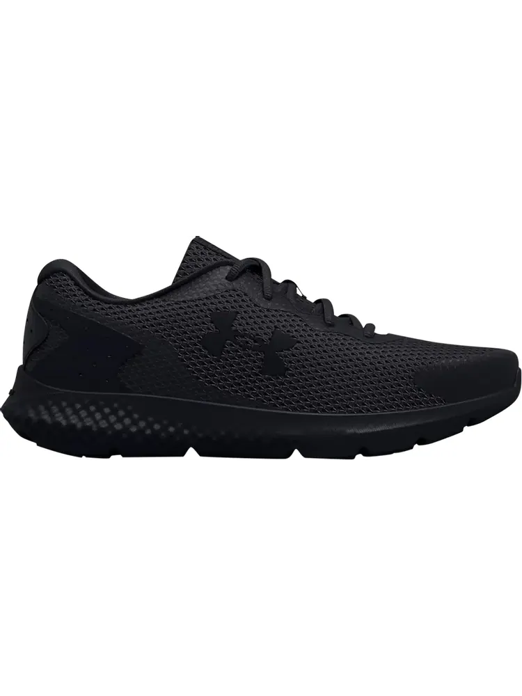 Кроссовки Under Armour Wmns Charged Rogue 3 Triple Black — изображение 1 из 1, черный