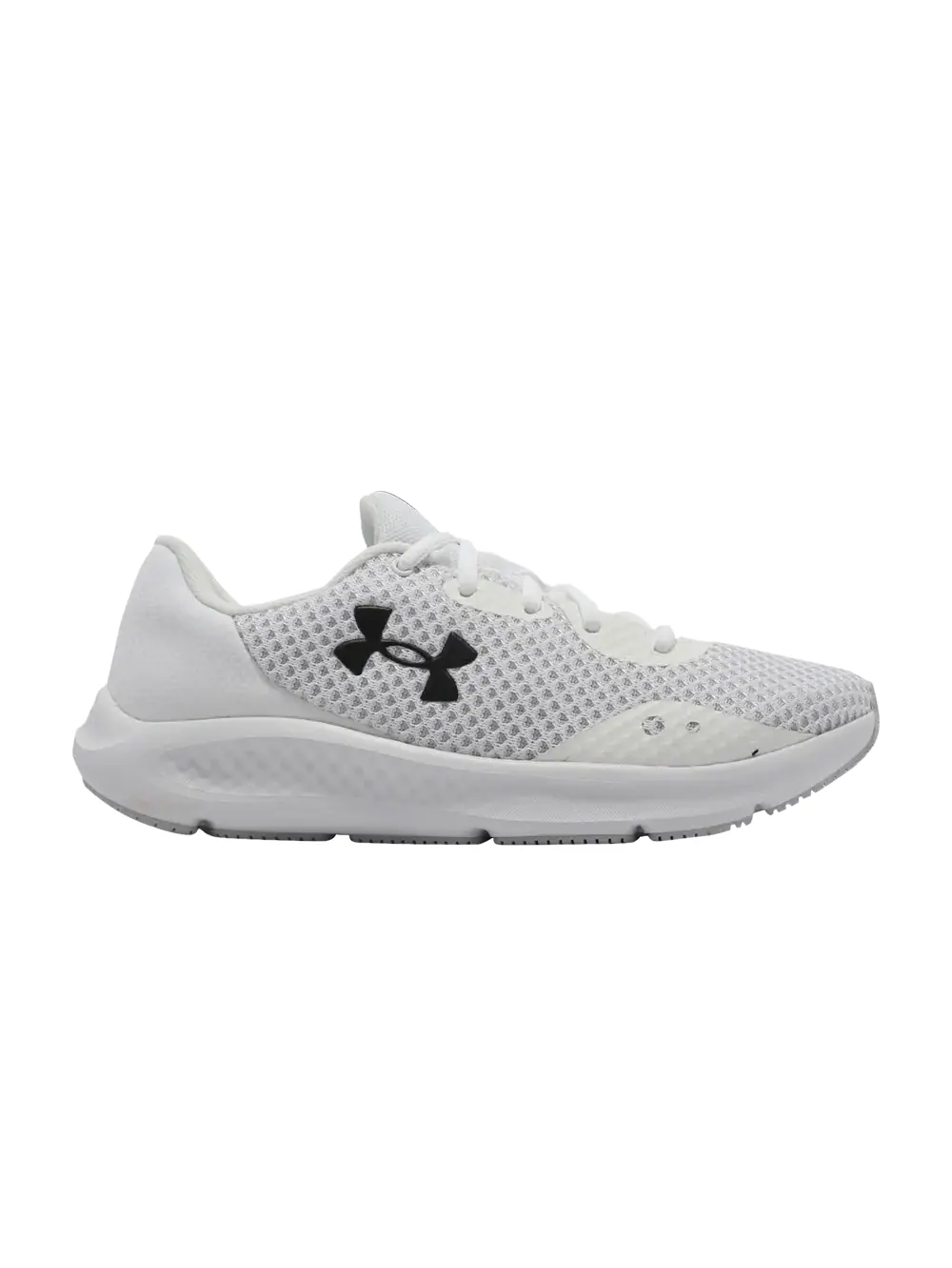 Кроссовки Wmns Charged Pursuit 3 Under Armour — изображение 1 из 1, белый/черный
