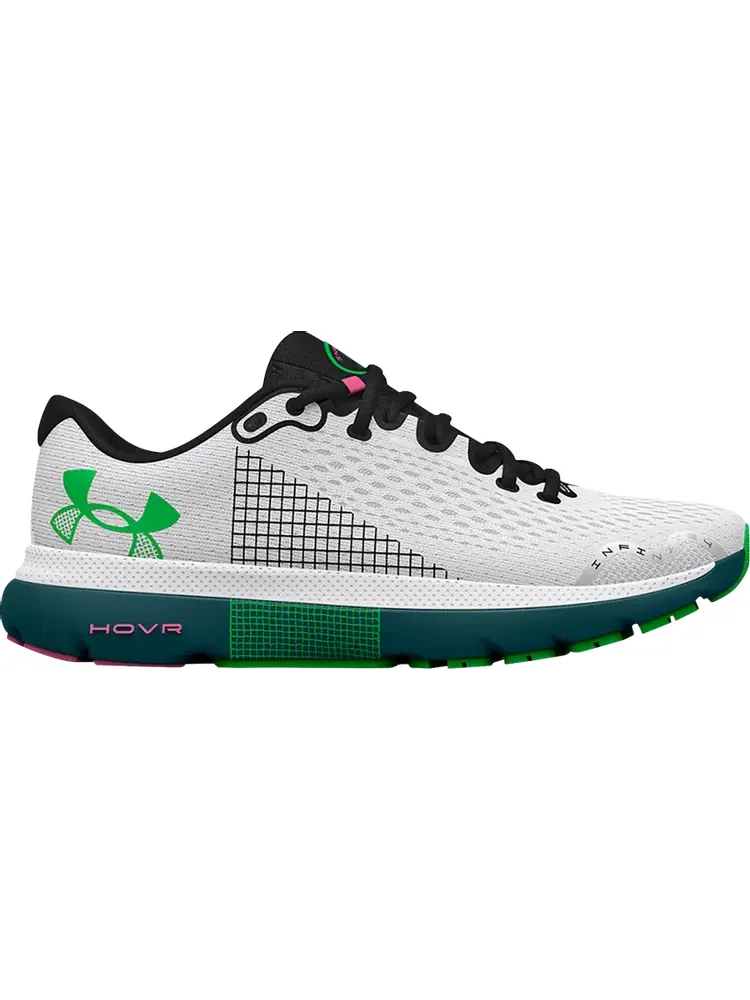 Кроссовки Under Armour HOVR Infinite 4 White Tourmaline Teal — изображение 1 из 1, белый