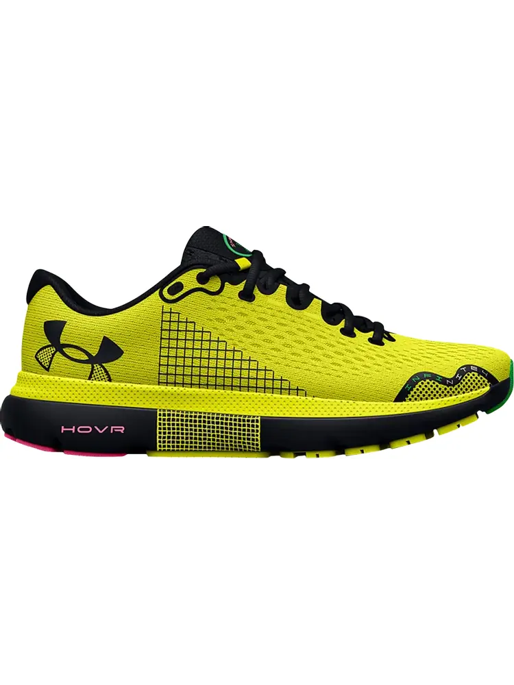 Кроссовки Under Armour HOVR Infinite 4 Yellow Ray Pink — изображение 1 из 1, желтый