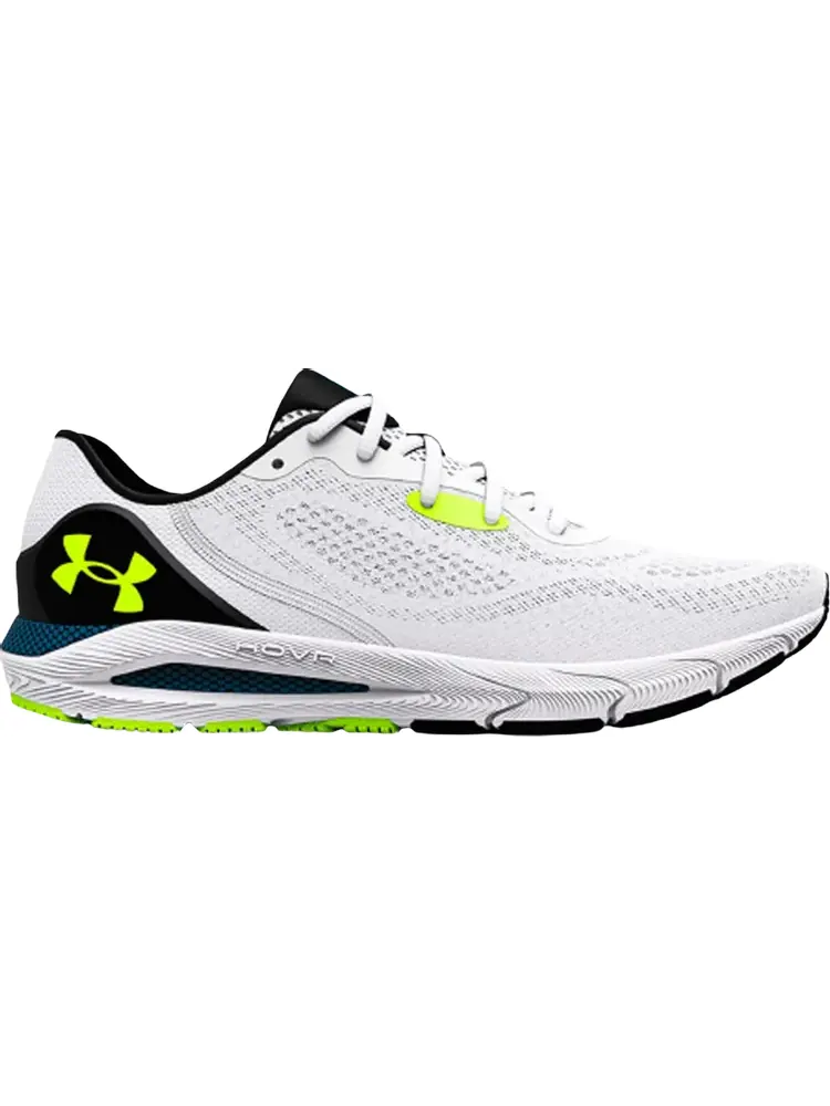 Кроссовки Under Armour HOVR Sonic 5 White High-Vis Yellow — изображение 1 из 1, белый