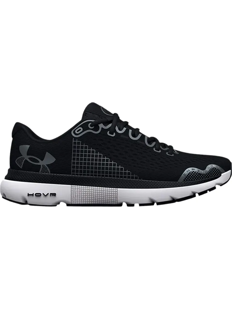 Кроссовки Under Armour Wmns HOVR Infinite 4 Black White — изображение 1 из 1, черный