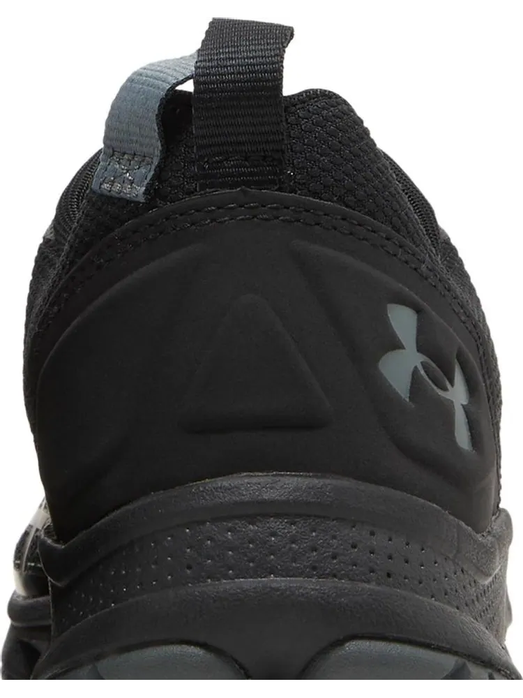 Кроссовки Under Armour Micro G Strikefast Black Pitch Grey — изображение 7 из 8, черный