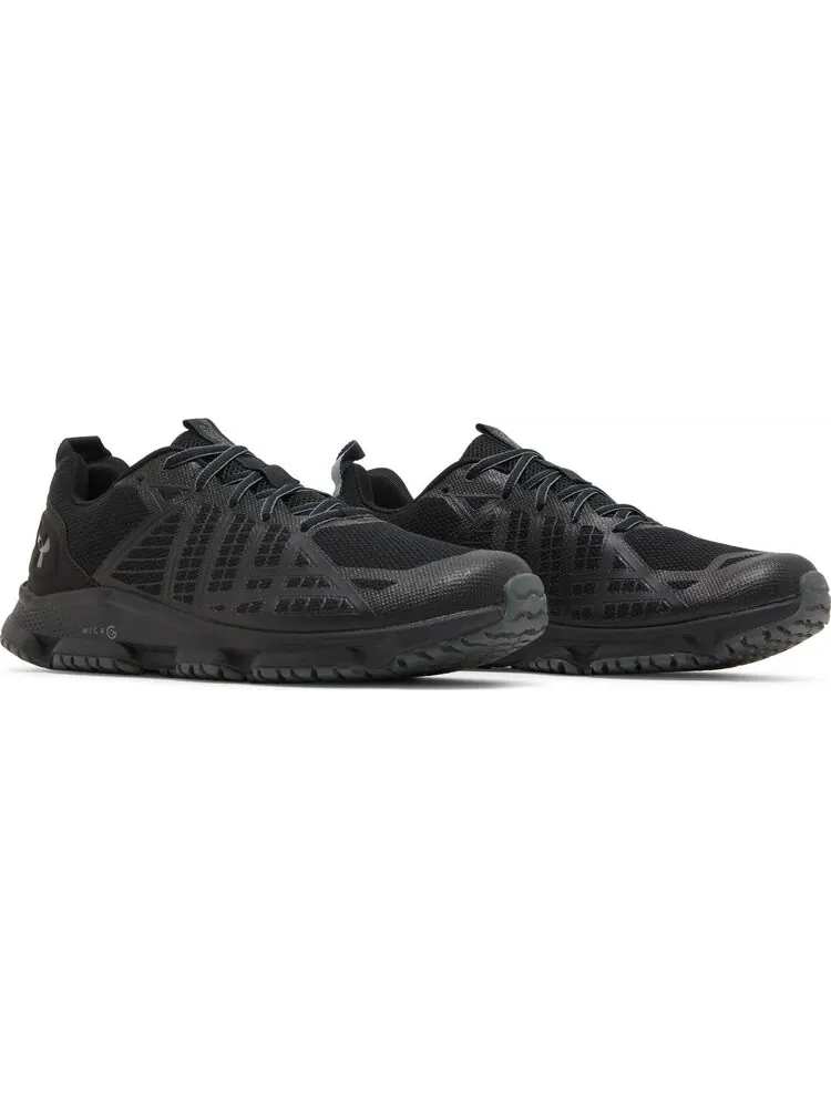 Кроссовки Under Armour Micro G Strikefast Black Pitch Grey — изображение 8 из 8, черный