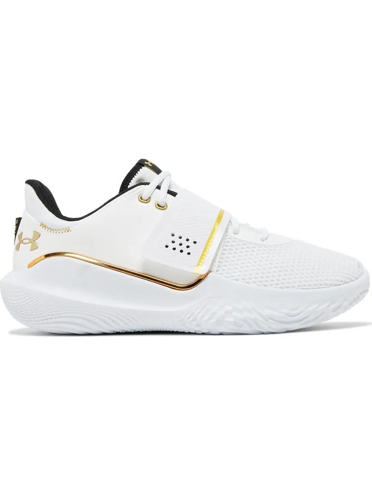 Кроссовки Under Armour Flow FUTR X White Metallic Gold — изображение 1 из 8, белый