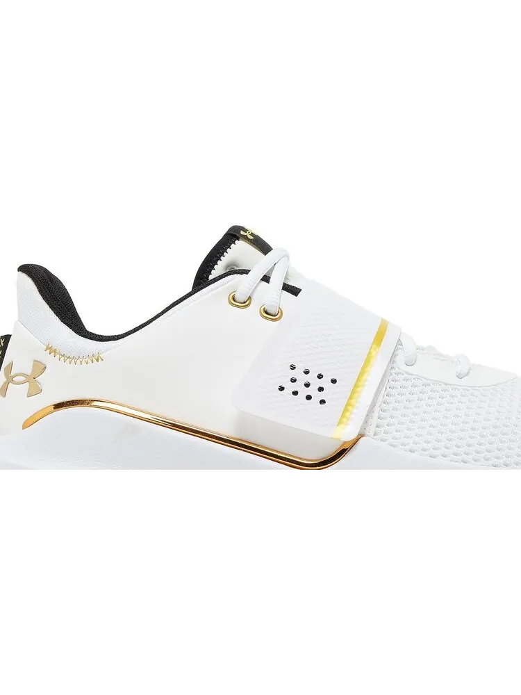 Кроссовки Under Armour Flow FUTR X White Metallic Gold — изображение 2 из 8, белый