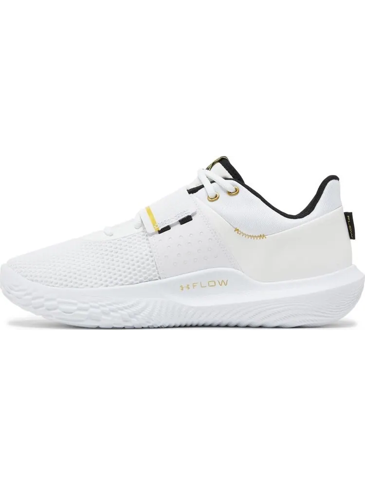 Кроссовки Under Armour Flow FUTR X White Metallic Gold — изображение 3 из 8, белый