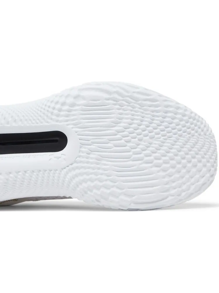 Кроссовки Under Armour Flow FUTR X White Metallic Gold — изображение 5 из 8, белый