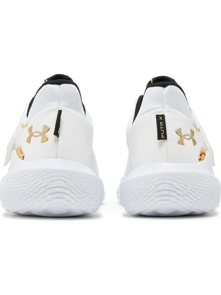 Кроссовки Under Armour Flow FUTR X White Metallic Gold — изображение 6 из 8, белый