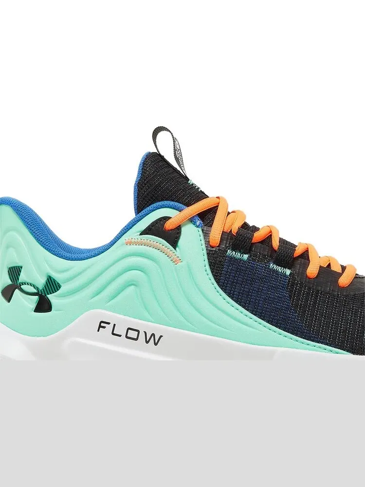 Кроссовки Under Armour Flow FUTR X 2 Black Antifreeze — изображение 2 из 8, черный