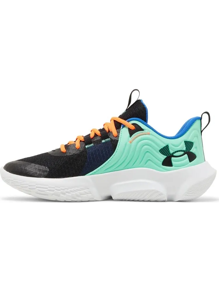 Кроссовки Under Armour Flow FUTR X 2 Black Antifreeze — изображение 3 из 8, черный
